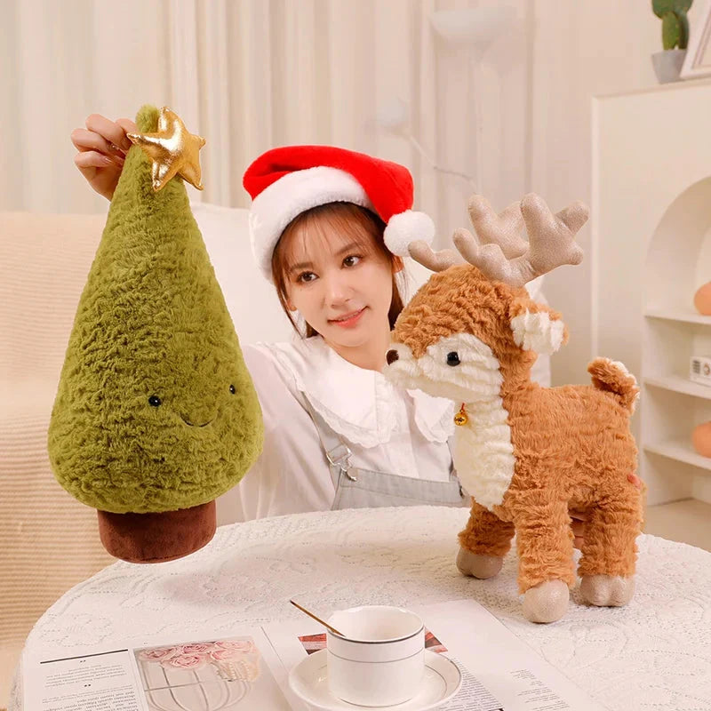 Peluche Cerf Noël