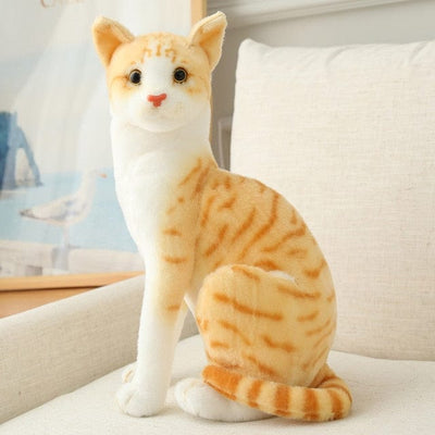 Peluche Chat Réaliste