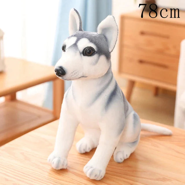 Peluche Chien Husky de Sibérie