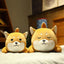 Peluche Chien Loup Gris