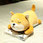 Peluche Chien Loup Gris