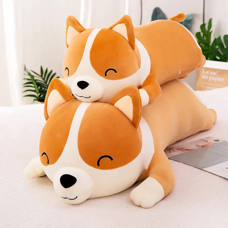 Peluche Chien Shiba Géant
