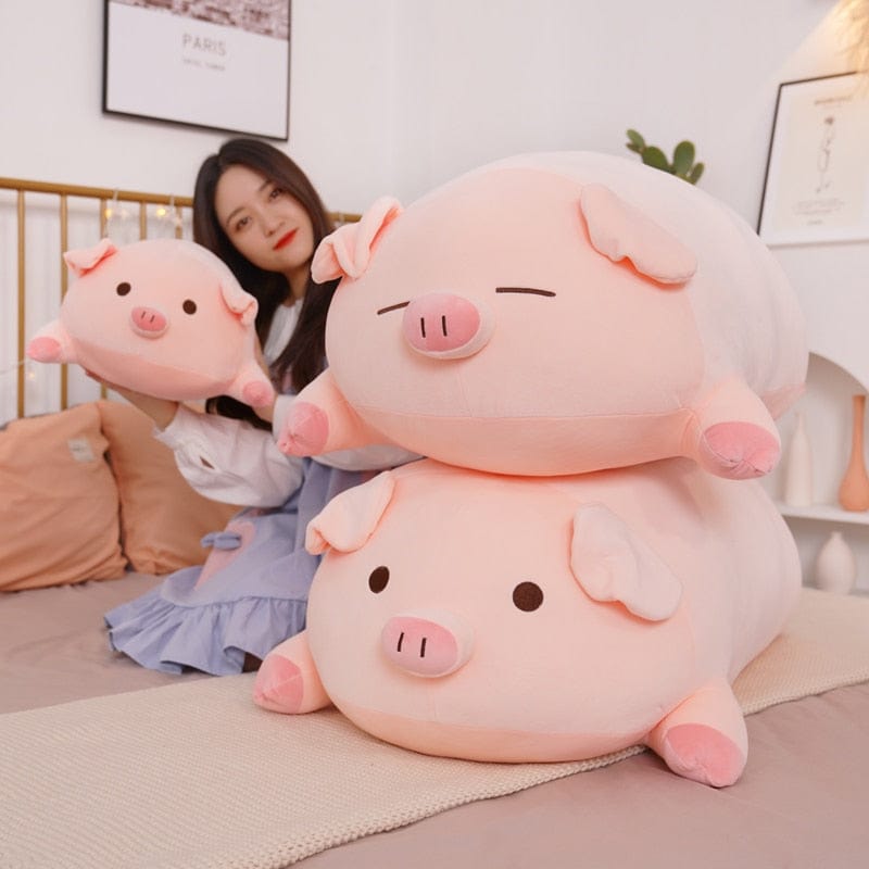 Peluche Coussin Cochon