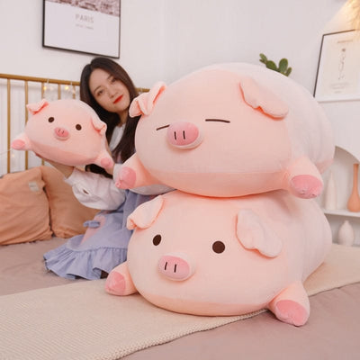 Peluche Coussin Cochon