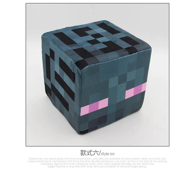 Peluche Cube Minecraft