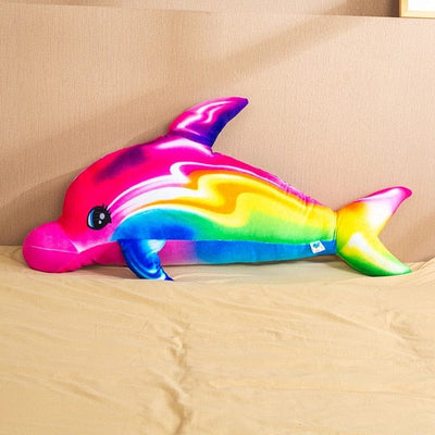 Peluche Dauphin Arc-en-Ciel