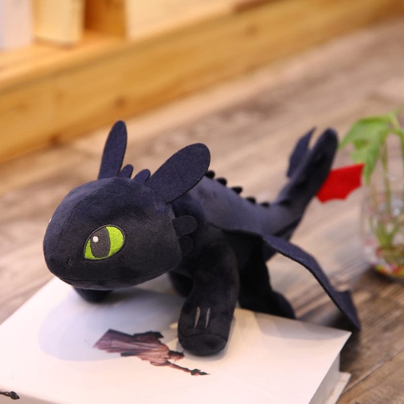 Peluche Dragon Krokmou Blanc