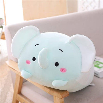 Peluche Éléphant Bleu