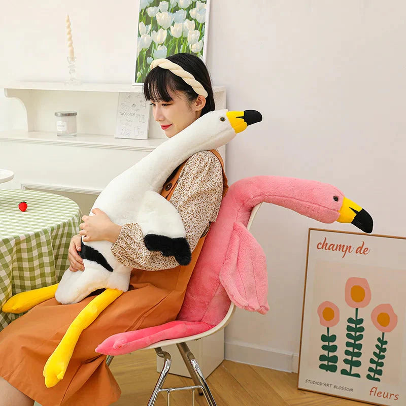 Peluche Flamant Rose Géant
