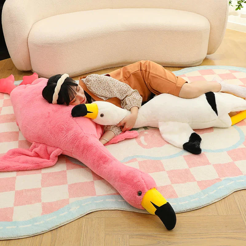 Peluche Flamant Rose Géant