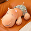 Peluche Hippopotame Rose