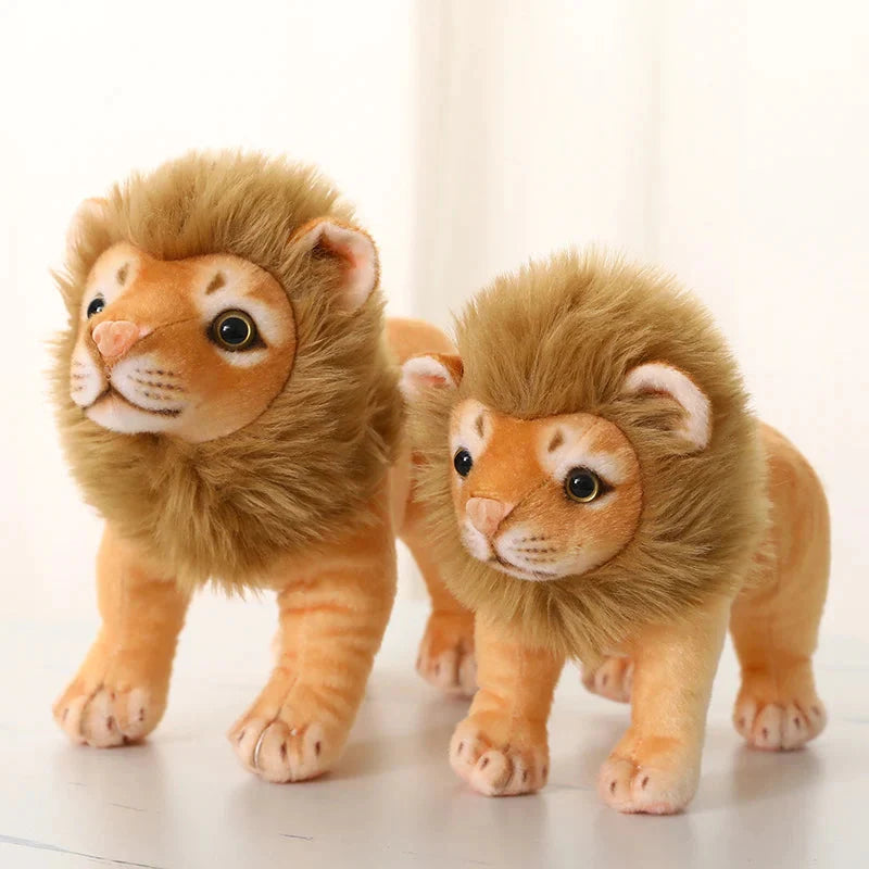 Peluche Lion Réaliste