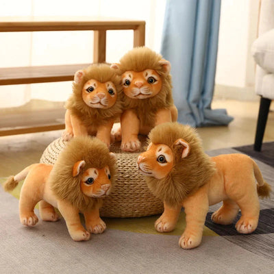 Peluche Lion Réaliste