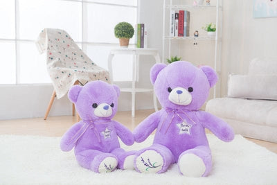 Peluche Ours Violet