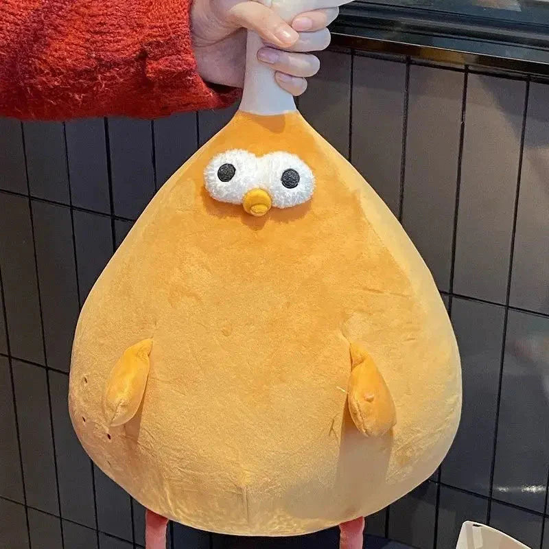 Peluche Poule Cuisse de Poulet