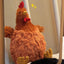 Peluche Poulet Doux