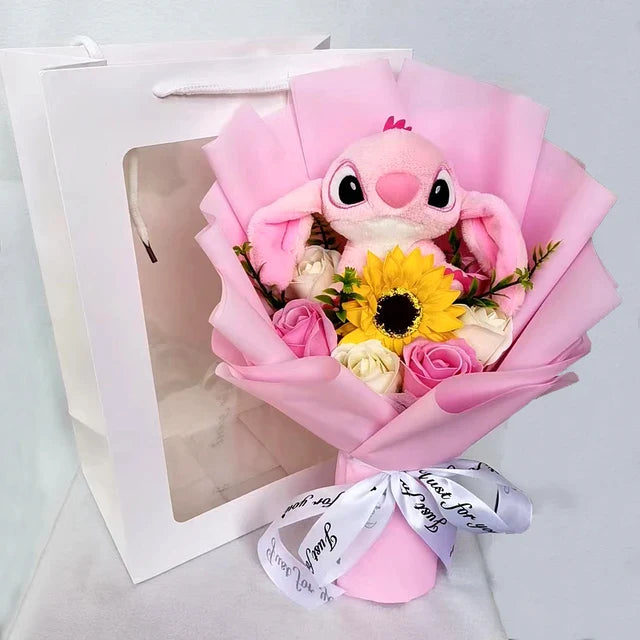 Peluche Stitch Saint Valetin