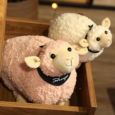 Peluche d'Agneau Vintage