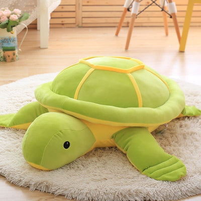 Petite Peluche Tortue Verte